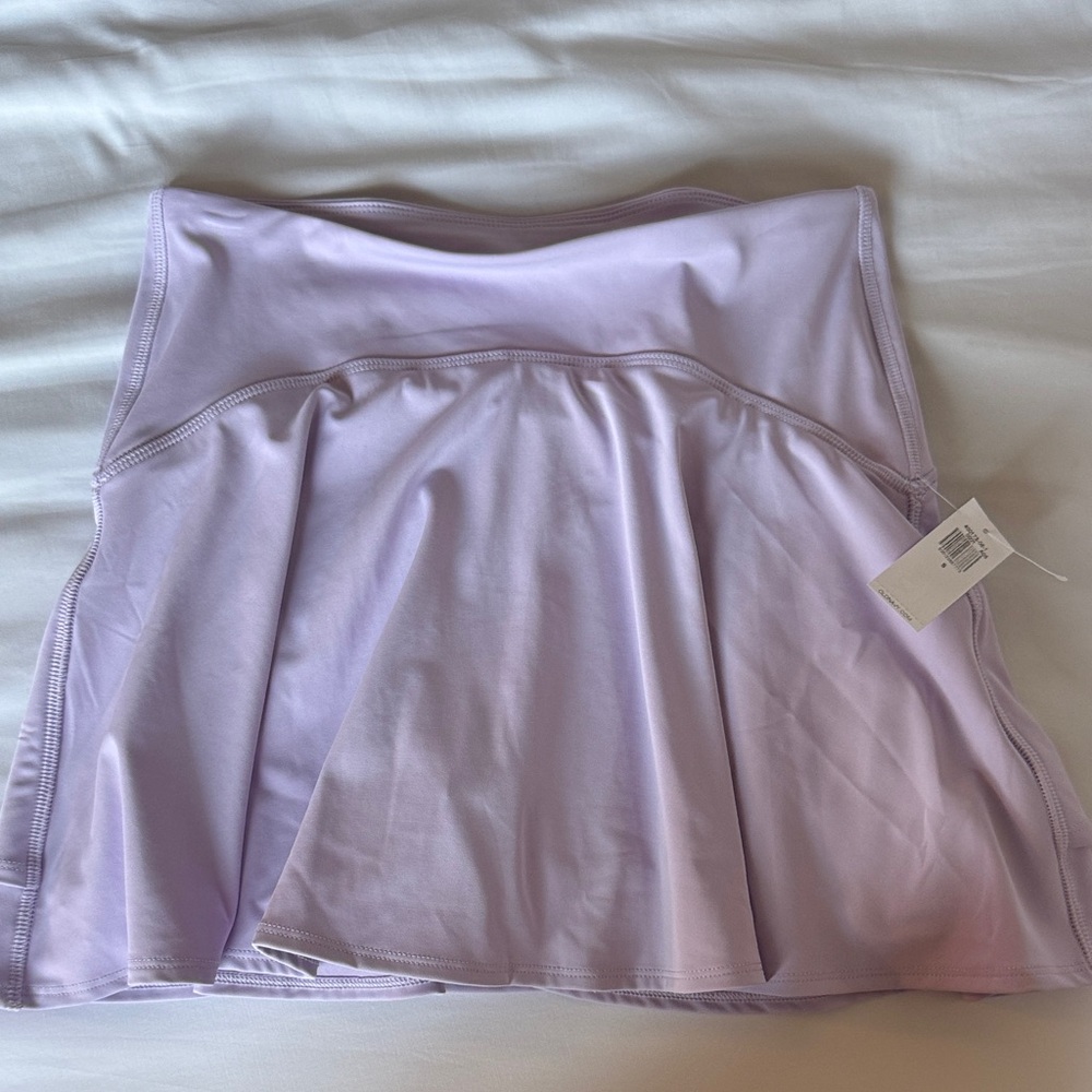 Women's Lavender Pleated Skirt - Power Soft Old navy
